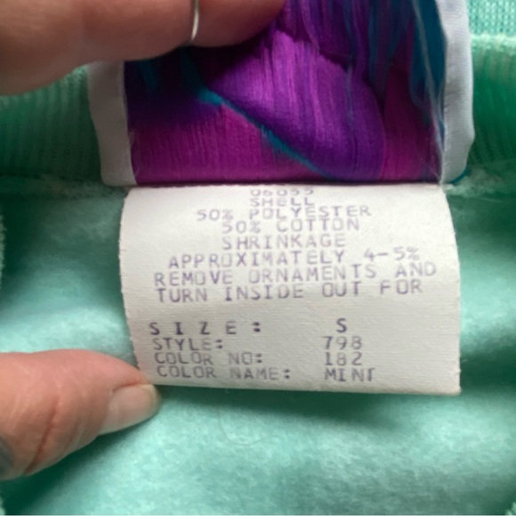 Vintage 80’s Pioneer Wear De Sante Fe graphic Crewneck sweater. Rare. USA. Small - Picture 10 of 11